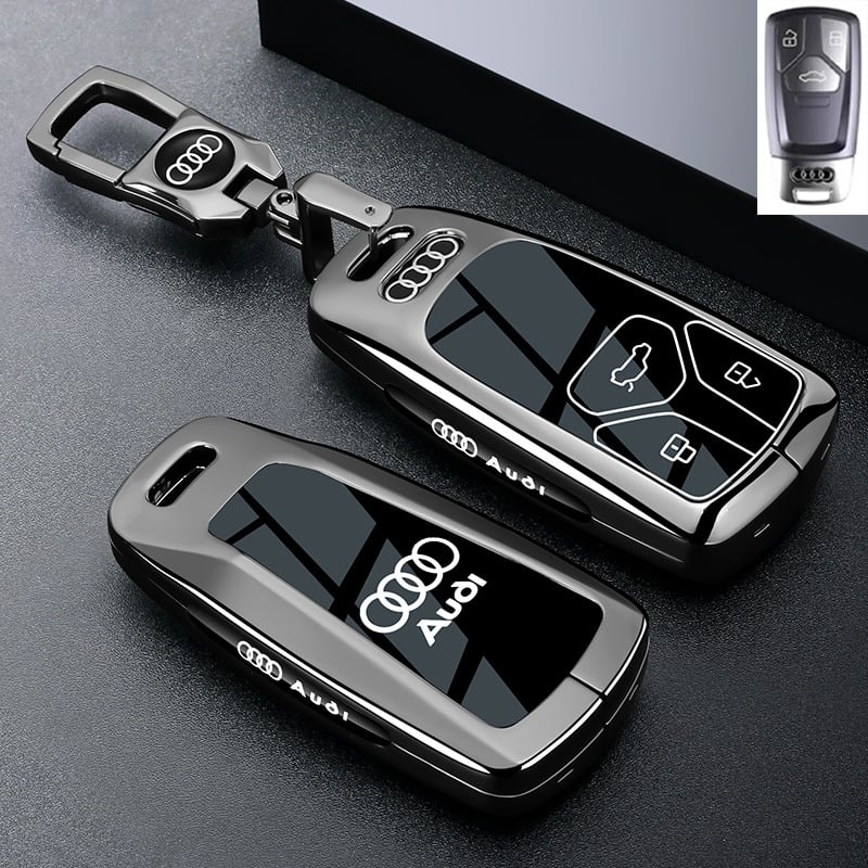 Capac de cheie pentru Audi A6L/A4L/Q5L/A3/Q3/A7L, aliaj de zinc, de înaltă clasă