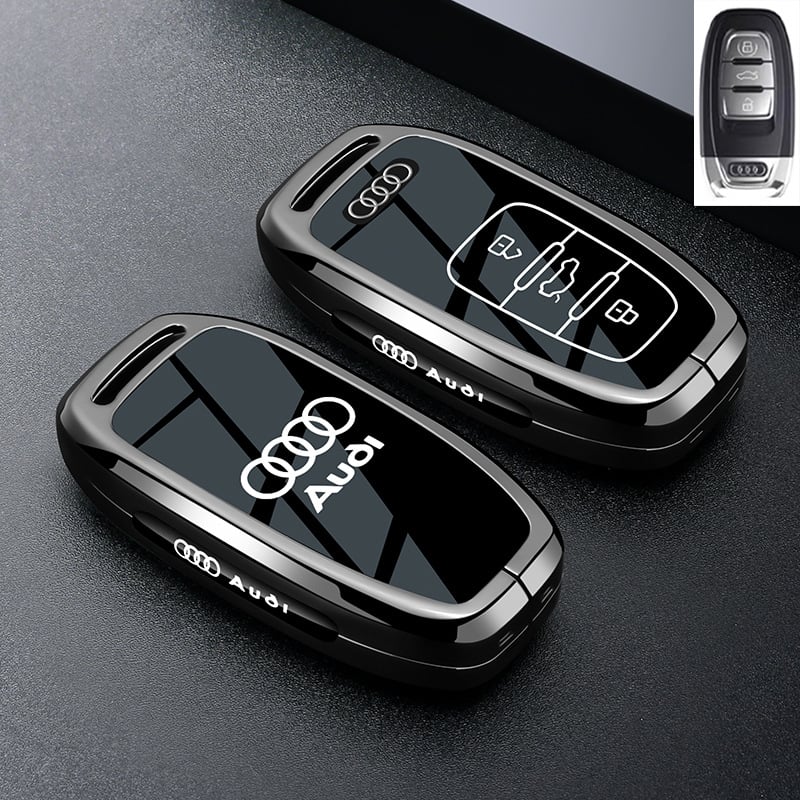 Capac de cheie pentru Audi A6L/A4L/Q5L/A3/Q3/A7L, aliaj de zinc, de înaltă clasă