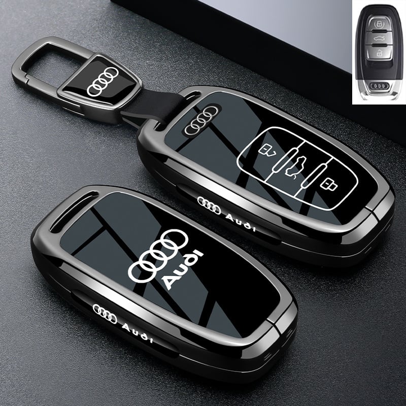 Capac de cheie pentru Audi A6L/A4L/Q5L/A3/Q3/A7L, aliaj de zinc, de înaltă clasă