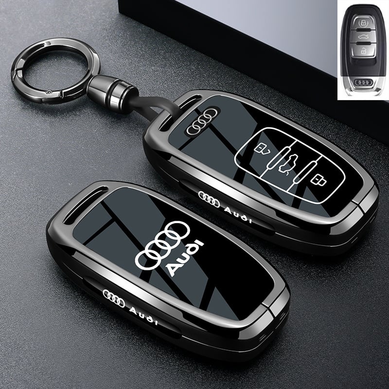 Capac de cheie pentru Audi A6L/A4L/Q5L/A3/Q3/A7L, aliaj de zinc, de înaltă clasă