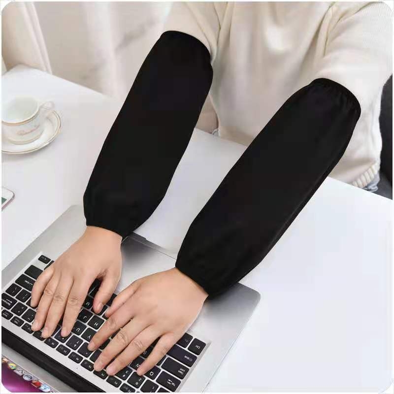 Vandeniui atsparios rankovės suaugusiems, aliejui atsparios, ilgos, poliesteris, universalus dizainas, virtuvei ir biurui