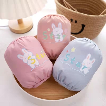 Laste käsivarred määrdumise vastu sügisel-talvel, karikatuurne muster, kattekihtmaterjal, sobib 3–8-aastastele