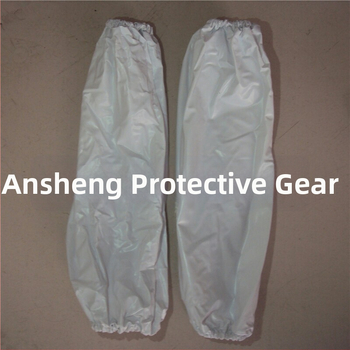 Oversleeves su PVC kaip pagrindine medžiaga, atsparios vandeniui, vienodo rašto, šiuolaikinis minimalistinis stilius