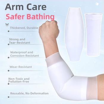 Silikoninė apsauginė rankovė maudynėms, atspari vandeniui, šiuolaikiškas minimalistinis stilius