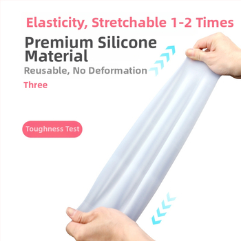 Silikoninė apsauginė rankovė maudynėms, atspari vandeniui, šiuolaikiškas minimalistinis stilius