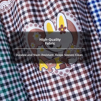 Virtuvės rankovių apsauginės - aliejui ir dėmėms atsparios, vandeniui atsparus kanvas, minimalistinis stilius