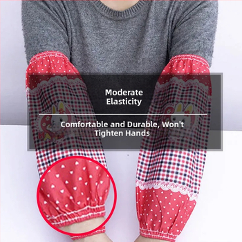 Virtuvės rankovių apsauginės - aliejui ir dėmėms atsparios, vandeniui atsparus kanvas, minimalistinis stilius