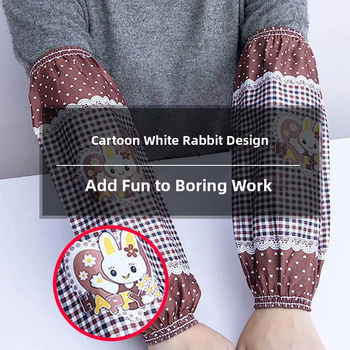 Virtuvės rankovių apsauginės - aliejui ir dėmėms atsparios, vandeniui atsparus kanvas, minimalistinis stilius