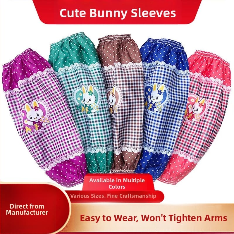 Virtuvės rankovių apsauginės - aliejui ir dėmėms atsparios, vandeniui atsparus kanvas, minimalistinis stilius