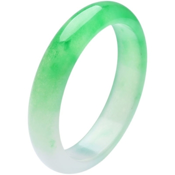 Jadeito apyrankė su plaukiojančiais gėlių raštais, ledo tipo jadeitas, pilnas apskritimas, etninis moterų stilius, poliruotas paviršius