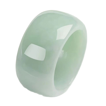 Nefrido žiedas – rankų darbo, etninio stiliaus, unisex, geometrinė forma