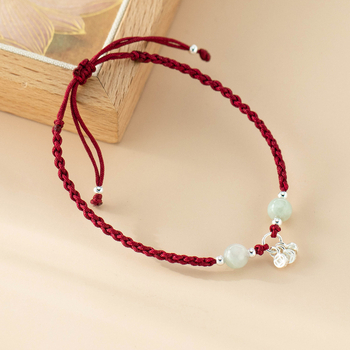 Brățară din argint S925, design geometric, stil coreean pentru femei, execuție precisă, lansare toamnă 2025