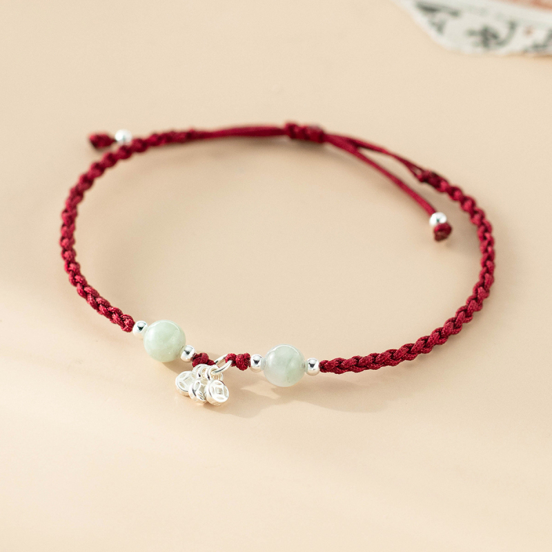 Brățară din argint S925, design geometric, stil coreean pentru femei, execuție precisă, lansare toamnă 2025