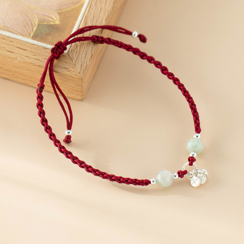 Brățară din argint S925, design geometric, stil coreean pentru femei, execuție precisă, lansare toamnă 2025