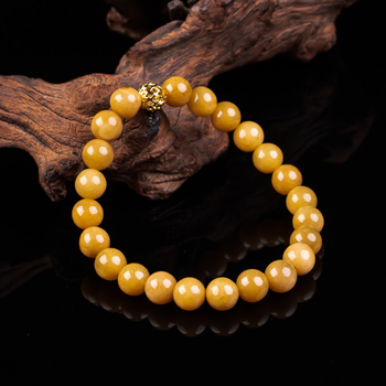 Jade egy gyöngyös karkötő, kézzel készített, uniszex, geometriai forma