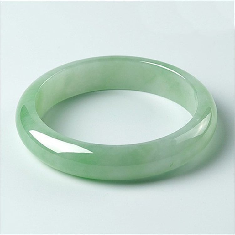 Brățară de jad, jad din Birmania, bijuterii pentru femei, origine Lijiang, Yunnan, iarna 2021