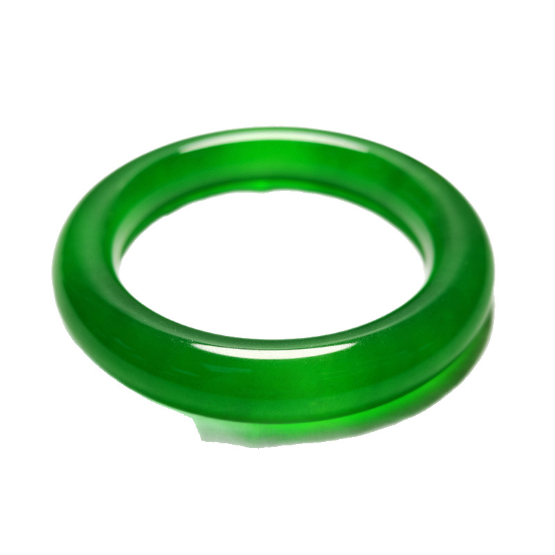 Nefrit karkötő | Tiszta polírozott felület | Eredet: Yunnan | 2025 tavaszi bevezetés | Könnyű luxus stílusú kézzel készül ékszer