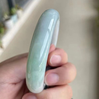 Jade apyrankė su aukso įdėklu, rankų darbas, vintage, unisex