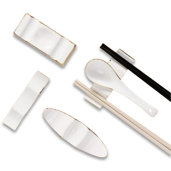 Pulkade ja lusika hoidik, keraamika, Bone China, kahefunktsiooniline hoidik, logotüübi kohandamine, lansseeriti 2020