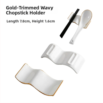 Pulkade ja lusika hoidik, keraamika, Bone China, kahefunktsiooniline hoidik, logotüübi kohandamine, lansseeriti 2020