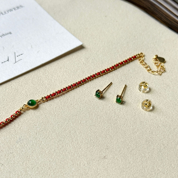 Brățară din argint 925 cu țesătură, stil feminin Nou Chinezesc, formă geometrică, lansare vara 2025