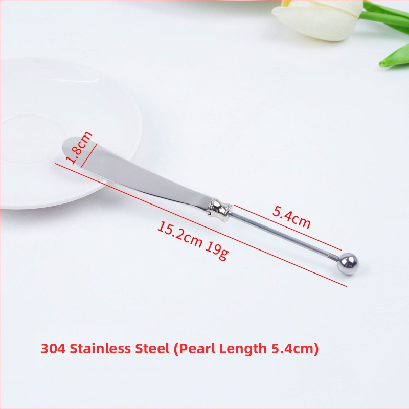 Set tacâmuri din oțel inoxidabil 304 — lingură, lingură de desert și furculiță, lucrat manual, finisaj oglindă