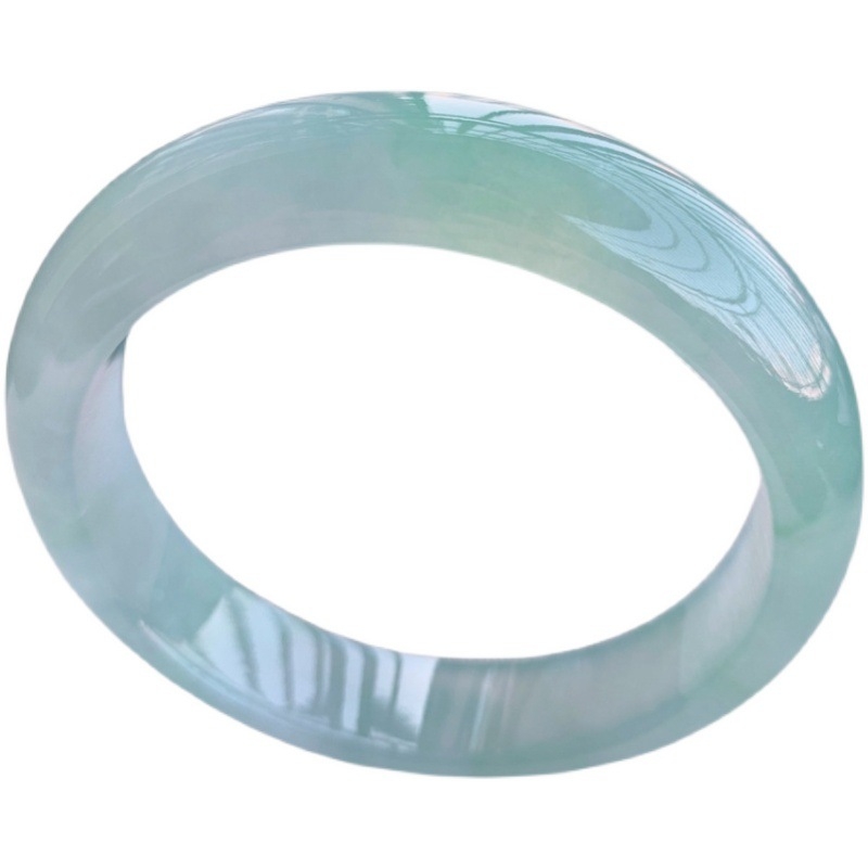 Birmaniai jade karkötő, jég típusú jade, pár-stílus, hitelesítési tanúsítvány nélkül, utánkiszolgálás nélkül