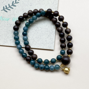 Narukvica od Hetian jade s perlicama – Novi kineski stil, unisex