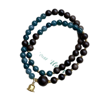 Narukvica od Hetian jade s perlicama – Novi kineski stil, unisex