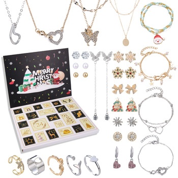 Set nakita: naušnice, prsten, narukvica i ogrlica; stil snježne pahulje; cinkova zliatina; elektroplating; križni lanac; privjesak od legure.