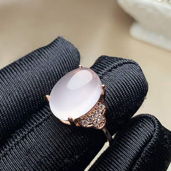 Set de bijuterii cu cristal pudră în argint 925, placare electroplată, model geometric, colier și brățară.