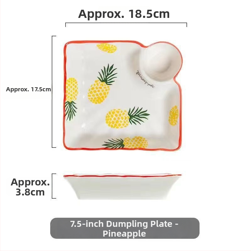 Πορσελάνινη πιατέλα για γεμιστά με διαχωριστικό, χειροποίητα ζωγραφισμένη σε ιαπωνικό στυλ, υλικό: νέο οστό πορσελάνης, δυνατότητα προσθήκης λογότυπου, κατάλληλο δώρο