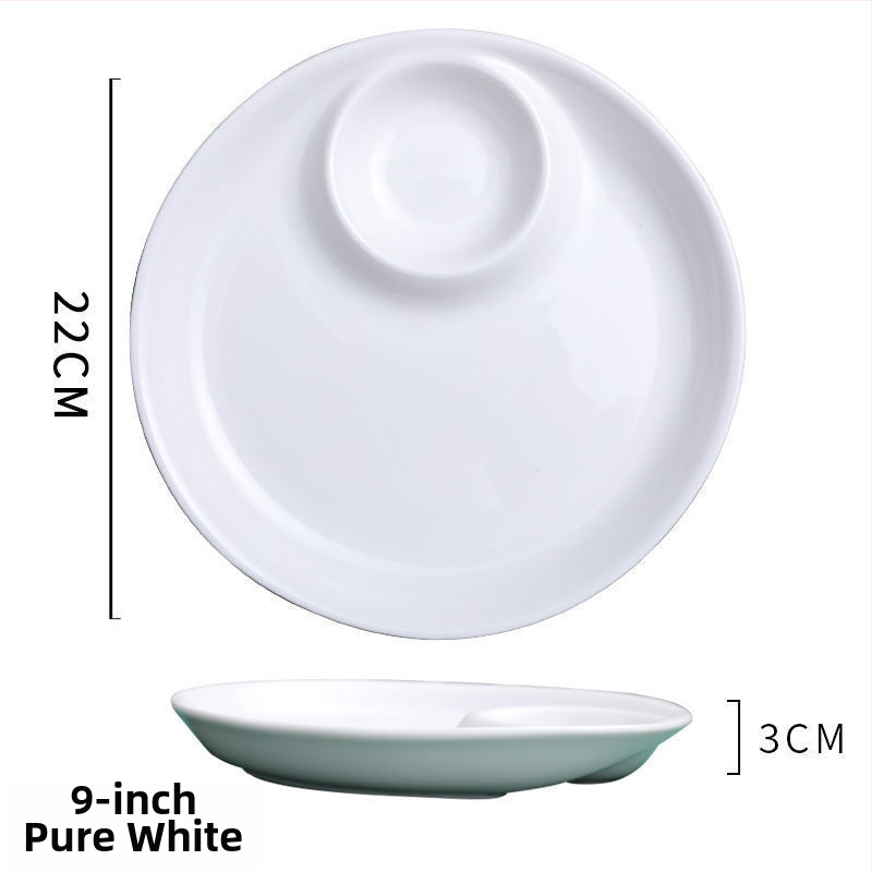 Πορσελάνινη πιατέλα για γεμιστά με διαχωριστικό, χειροποίητα ζωγραφισμένη σε ιαπωνικό στυλ, υλικό: νέο οστό πορσελάνης, δυνατότητα προσθήκης λογότυπου, κατάλληλο δώρο