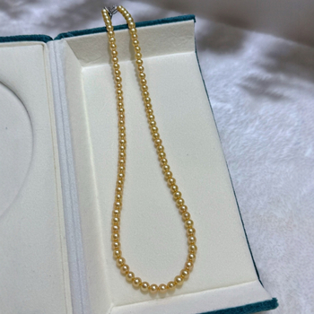 Timilo Jewelry Κολιέ από φυσικά μαργαριάρια γλυκών υδάτων, σχεδόν στρογγυλά, 925 ασήμι, στυλ ελαφριάς πολυτέλειας