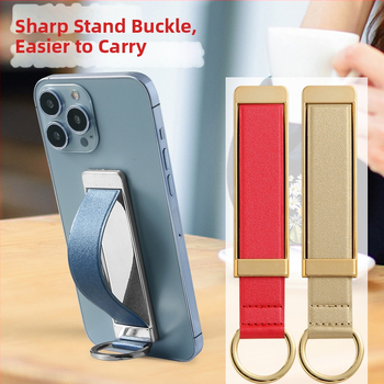 Držač za telefon s narukvicom i univerzalnim prstenastim kopčom – PC konstrukcija, podrška prilagodbi, kompatibilan sa svim markama