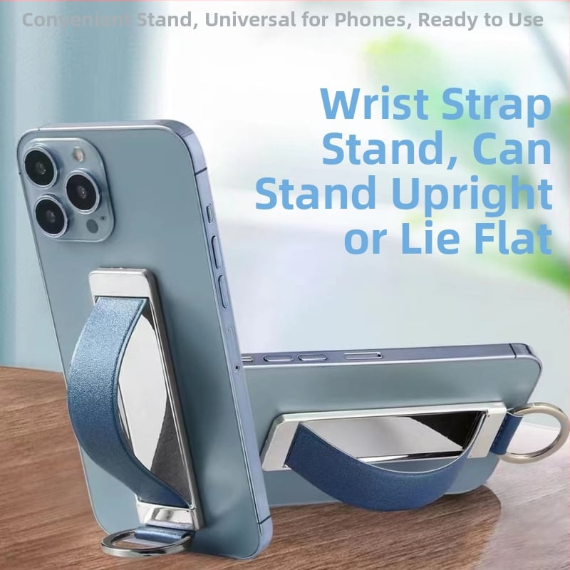 Držač za telefon s narukvicom i univerzalnim prstenastim kopčom – PC konstrukcija, podrška prilagodbi, kompatibilan sa svim markama