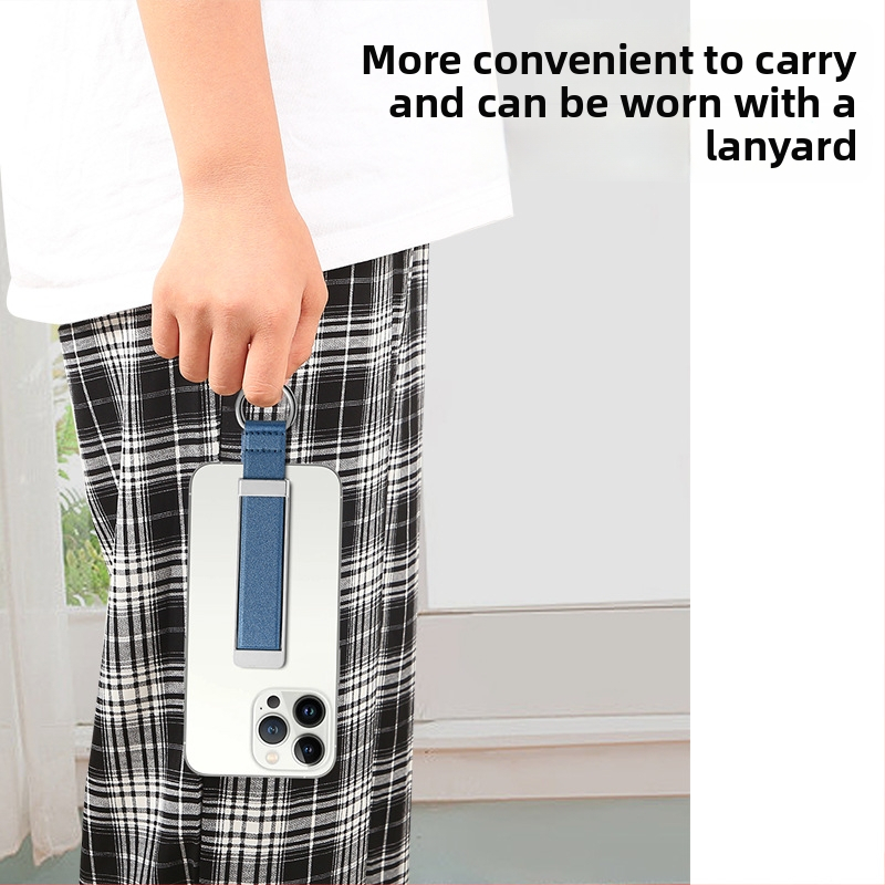 Držač za telefon s narukvicom i univerzalnim prstenastim kopčom – PC konstrukcija, podrška prilagodbi, kompatibilan sa svim markama