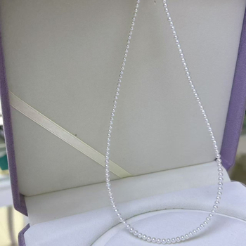 Κολιέ με μαργαριτάρια γλυκού νερού, σχεδόν στρογγυλά, 925 ασήμι, Fangxuan, καταγωγή Zhuji, καλοκαίρι 2025