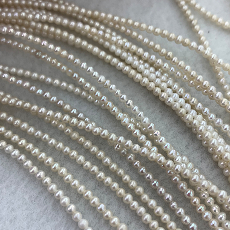 Värskeveepärlid DIY ehete jaoks – ümmargused alasti pärlid, 2025 suveväljalase