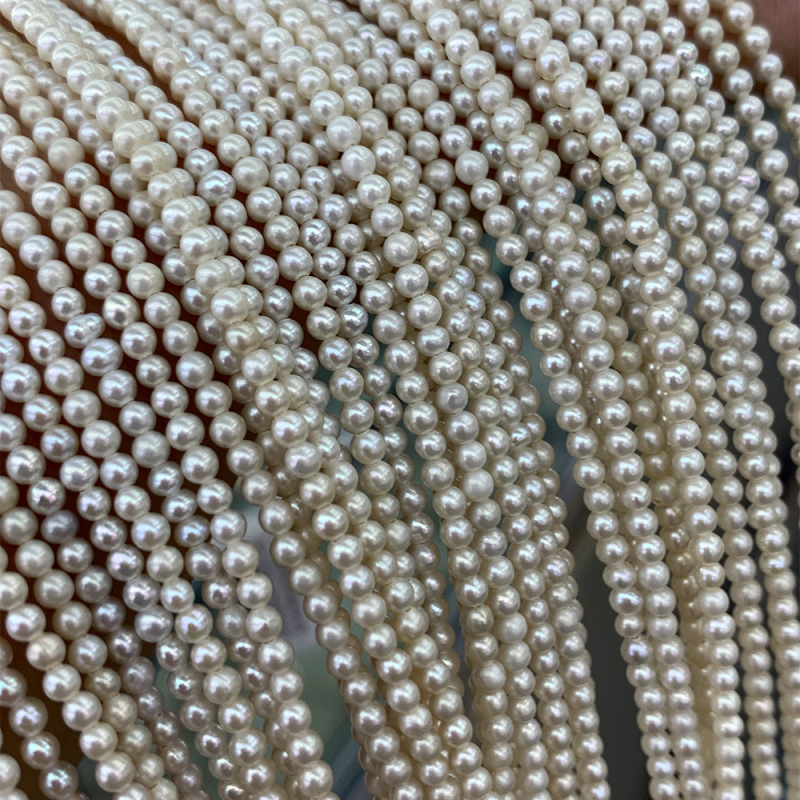 Värskeveepärlid DIY ehete jaoks – ümmargused alasti pärlid, 2025 suveväljalase