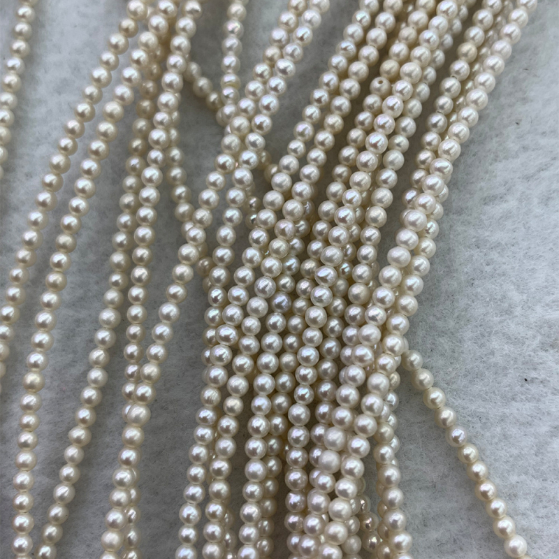 Värskeveepärlid DIY ehete jaoks – ümmargused alasti pärlid, 2025 suveväljalase