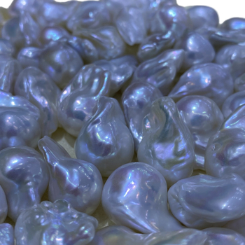 Naturaalsetest mageveepärlitest barokkpärlid, vabade kivide stiil, bränd Meng sheng, talvise 2024 väljaanne, järelteenindus: kui kaotate ühe, kaotate kolm; toetus uuesti kontrollimisele