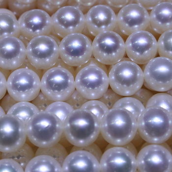 Colier cu perle de apă dulce, formă rotundă, argint 925, stil natural, origine Zhujiang Zhuji