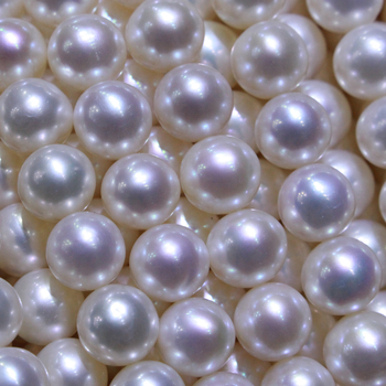 Colier cu perle de apă dulce, formă rotundă, argint 925, stil natural, origine Zhujiang Zhuji