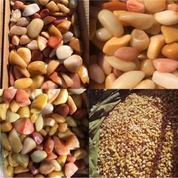 Neapstrādāts akmens no Xinjiangas, Gold Silk Jade zīmols, krāsains nefrits, Pixiu izskats