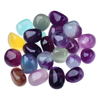 Fluorit Pietre șlefuite | Cristale naturale, lustruite pentru aromaterapie, decor acvariu și ghiveci