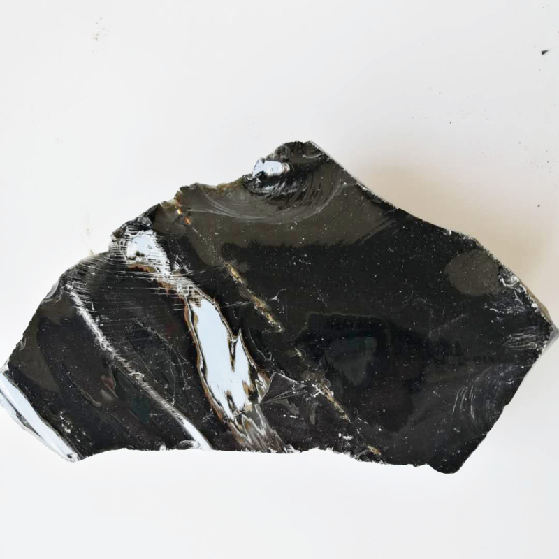 Prirodni obsidijan, sirovi kamen, veliki uzorak za rezbarenje, kristalni sirovi kamen