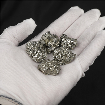 Cluster de cristale de pyrit natural, piatră brută, formă neregulată, claritate VS, pentru ornamente