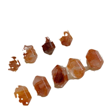 Kristāla DIY aksesuārs ar dubultiem punktiem hexagonālai kolonnai – amatniecības dāvanas, materiāls akmens, izskats Fēniks, 2024. gada pavasaris, zīmols Shang shangqian