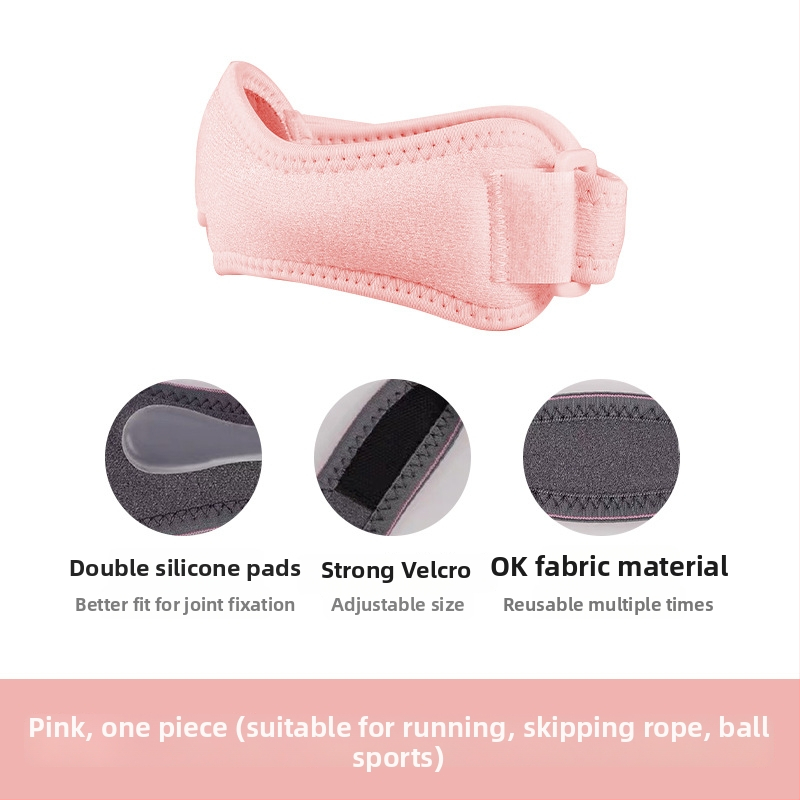 Sport térdvédő – vékony, lélegző neoprén anyag és szilikon patella rögzítéssel, felnőtteknek, kosárlabda